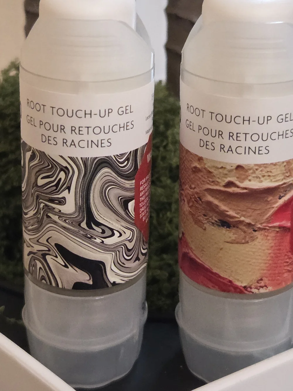R+Co Root Touch-Up Gel Bundle Black Noir & Light Brown 15ml Each New